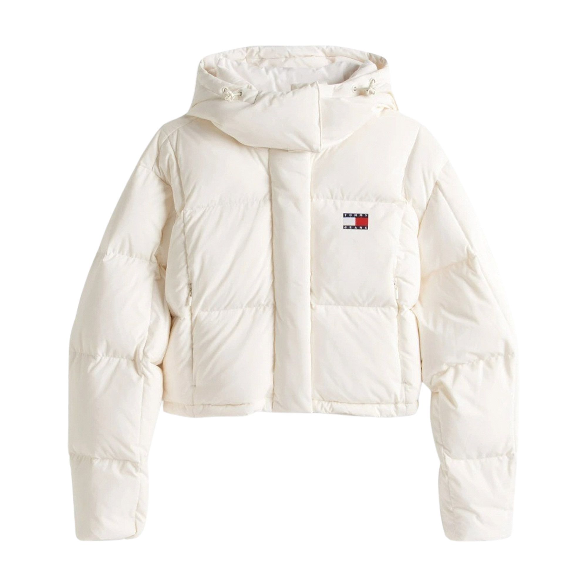 Tommy Hilfiger Alaska Grid Cropped Winter Jacket Women | Plutosport